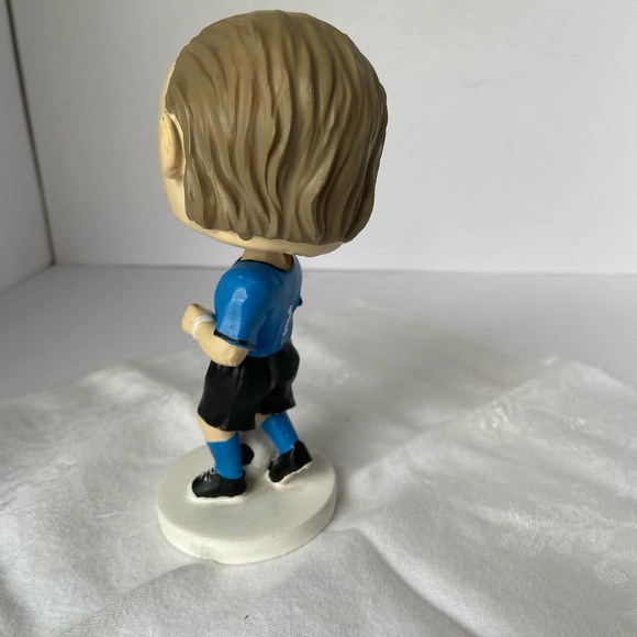 Soccer Photo Frame Sports Statue Cake Topper 6.5" Bobble Head - Picture 2 of 8